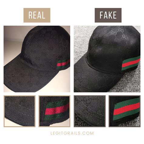 gucci cap black fake|is my gucci cap real.